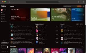 Suno AI Homepage
