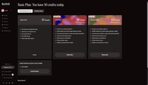 Suno AI Pricing