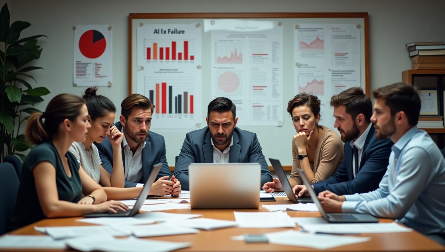 Avoiding the 95% Failure Rate: Key Strategies for Successful AI Deployment 1 Distressed Business Team