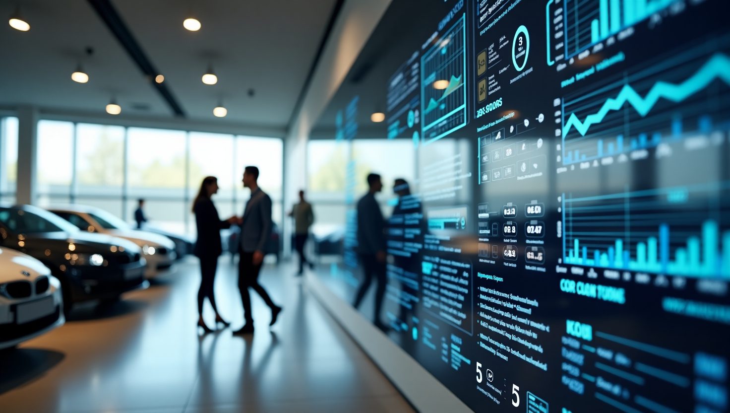 Components of AI software in car dealership